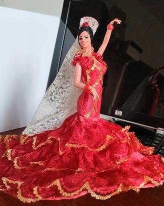 Bambola ballerina di flamenco 