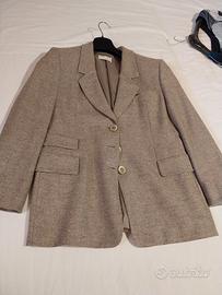 Blazer donna lana e seta brand Basilectg 48