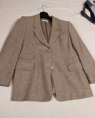Blazer donna lana e seta brand Basilectg 48