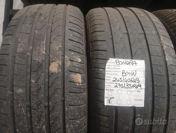 Gomme bmw 275 posteriori 245 anteriori