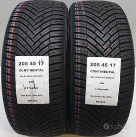 2 GOMME 205 45 17 CONTINENTAL BR1258