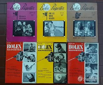 lotto 11 riviste BOLEX REPORTER anni 50 USA