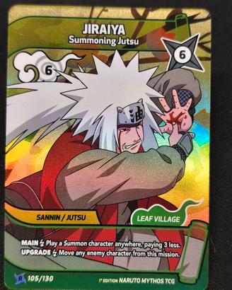 Naruto Mythos TCG Jiraiya 105/130