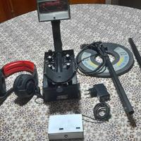 Metal detector whites blue grey