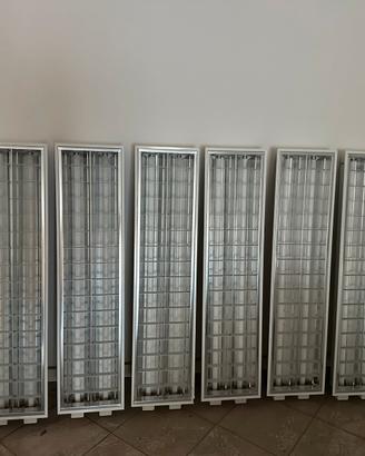 Plafoniere da incasso per tubi neon