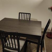 Tavolo allungabile IKEA + 4 sedie