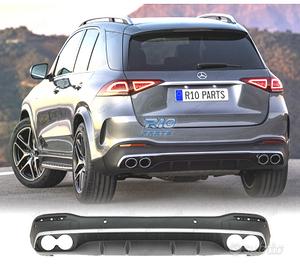 DIFFUSORE MERCEDES GLE W167 AMG 19- LOOK GLE53 ARG