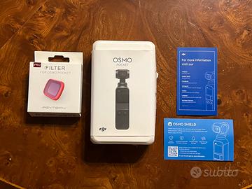 Dji Osmo Pocket 1 con set filtri ND osmo