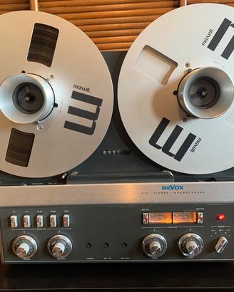 Registratore Revox A77 mk4 4 tracce vel 9,5/19