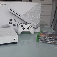 xbox one slim 500 GB + 4 giochi xbox one