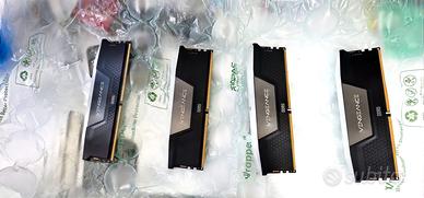 4 Banchi Ram ddr5, 16 gb
