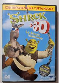 Dvd Shrek 3d doppio disco con occhialini