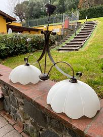 Lampadario bilanciere 2 luci
