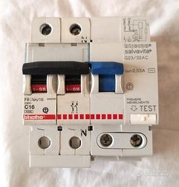 Interruttore BTicino magnetotermico/differenziale