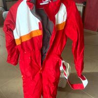 Tuta da sciatore  rossa