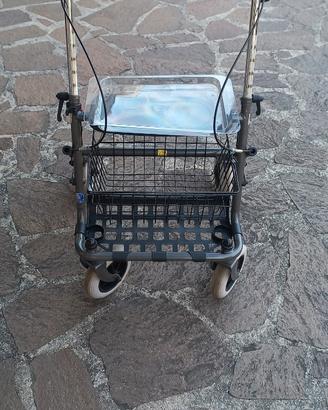 Deambulatore Vermeiren pieghevole modello 286i ner