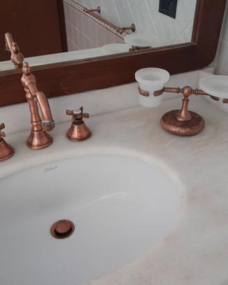 Set completo rubinetteria bagno Ottone Meloda