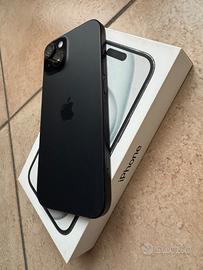 iPhone 15 nero da 256 GB