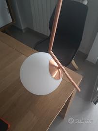 lampadario color rame