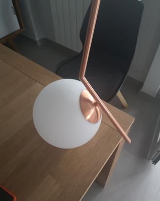 lampadario color rame