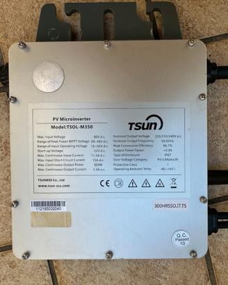 TSOL-M350 TSUN microinverter fotovoltaico 300W
