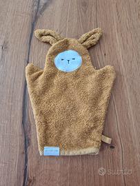 Guanto da bagno in cotone e bambù Fabelab