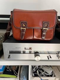 Borsa fotografica n Pelle Camera Vintage