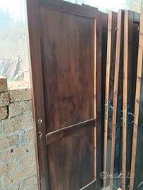 6 porte in legno massello 
