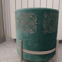 pouf velluto