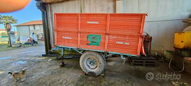Rimorchio agricolo monoasse omologato Traversa R3L