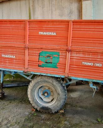 Rimorchio agricolo monoasse omologato Traversa R3L