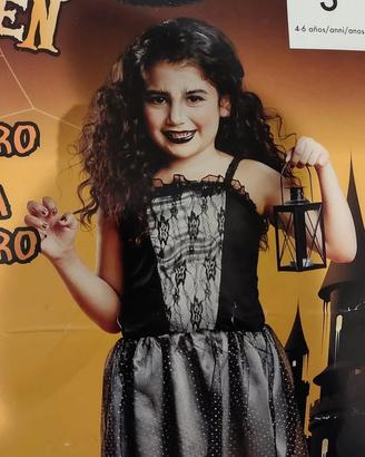 Costume carnevale pizzo 2 pezzi!bimba 4-5-6-7 anni