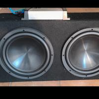subwoofer + amplificatore