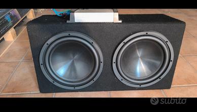subwoofer + amplificatore