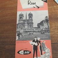 Cartina ROMA SAS in tedesco 1961