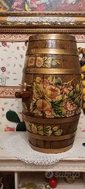 Botte vintage dipinta a mano vintage botte