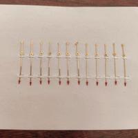 lancette per orologi meccanici sferini secondi 