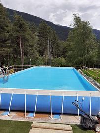 piscina fuori terra marca Laghetto