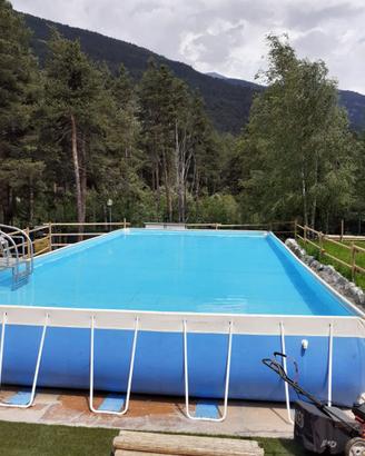 piscina fuori terra marca Laghetto