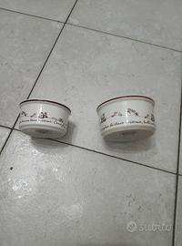 6 confezioni da due ciotoline mulino bianco 