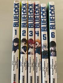 Manga blue lock da 1 a 6
