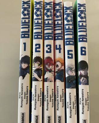 Manga blue lock da 1 a 6