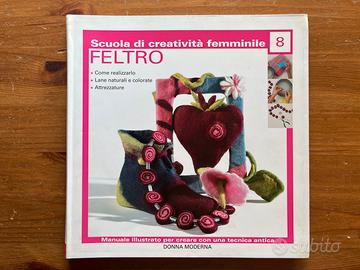 Feltro lane naturali - manuale illustrato a colori