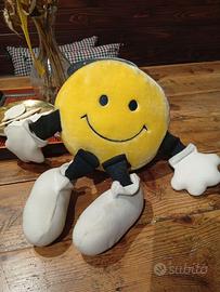 peluche vintage smiley face 1988 nuovo GIG