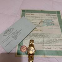 Rolex oro giallo donna