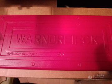 Triangolo Vintage Würth (Anni '70/'80) -