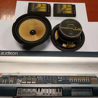 amplificatore casse crossover 