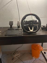 simulatore hori racing wheel apex RWA+gran turismo