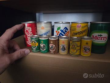 piccole lattine da collezionare