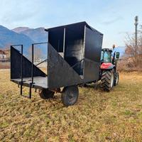 rimorchio agricolo carro carnevale 